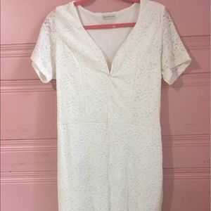 White fitting dress Charlotte Russe